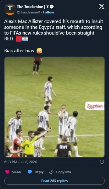 Screenshot of linked X post for reason 09